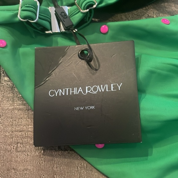 Cynthia Rowley Studded Bikini Top and Bottoms - Picture 9 of 9